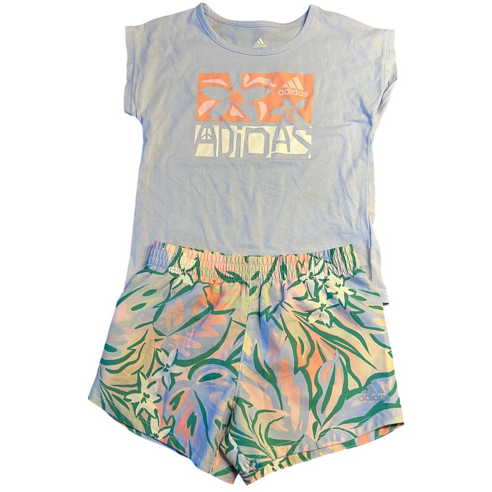 Adidas Athletic Outfit Set Size 4T Like New